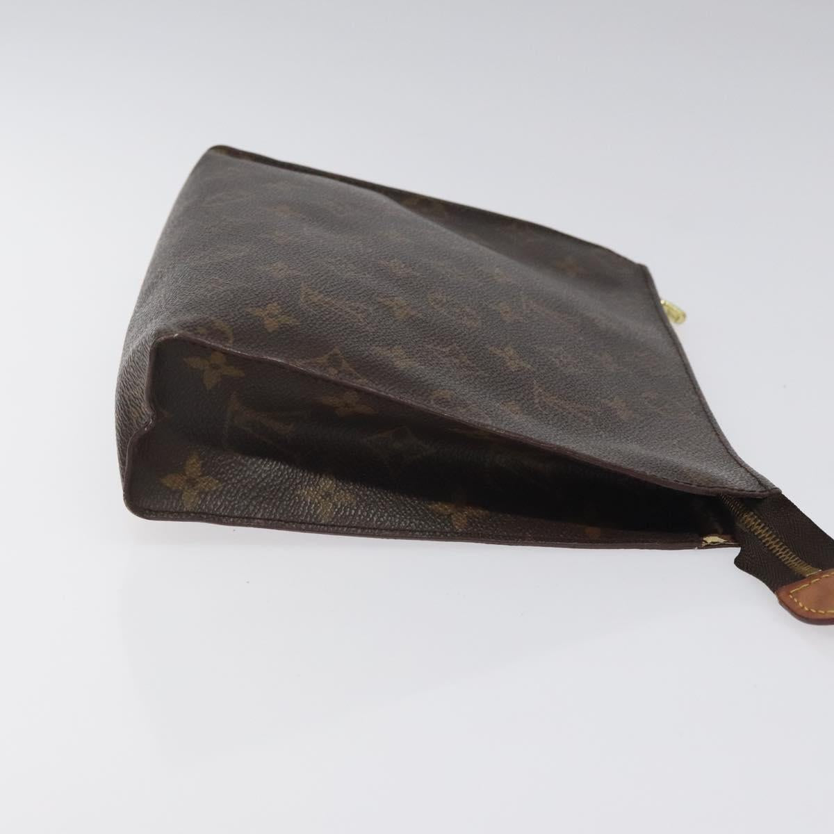 LOUIS VUITTON Monogram Poche Toilette 26 Pouch M47542 LV Auth 116600