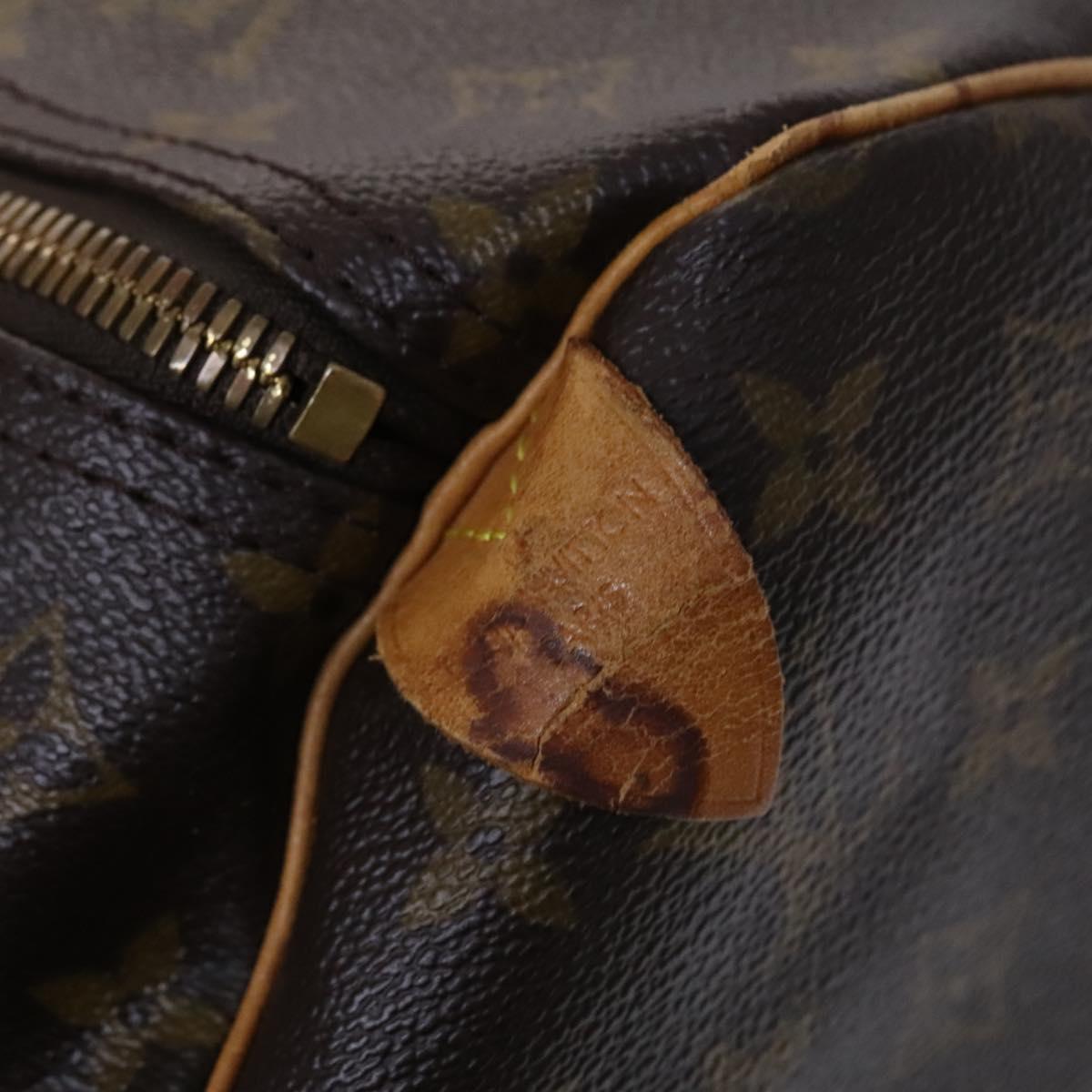 LOUIS VUITTON Monogram Keepall 60 Boston Bag M41422 LV Auth 116642