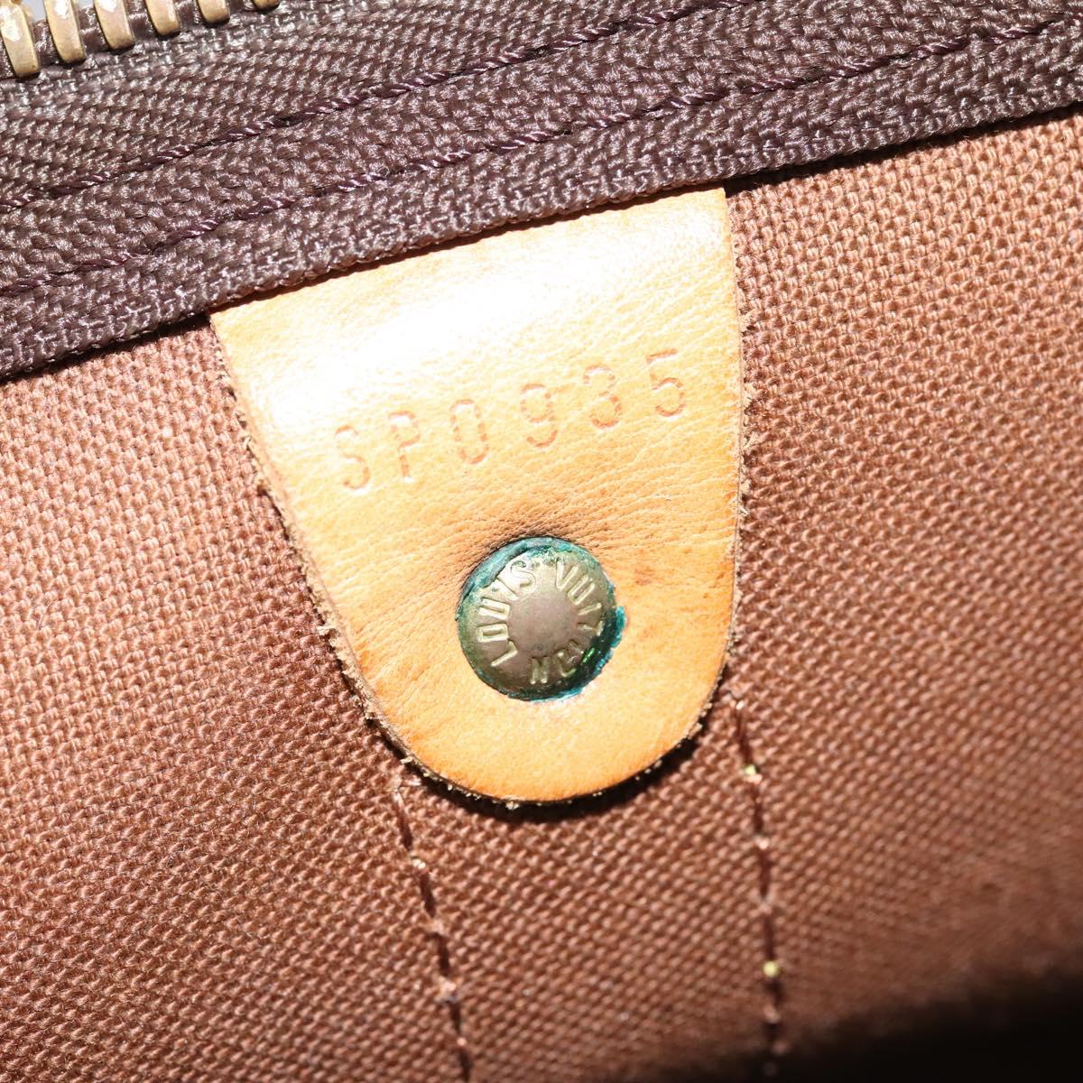 LOUIS VUITTON Monogram Keepall 60 Boston Bag M41422 LV Auth 116642