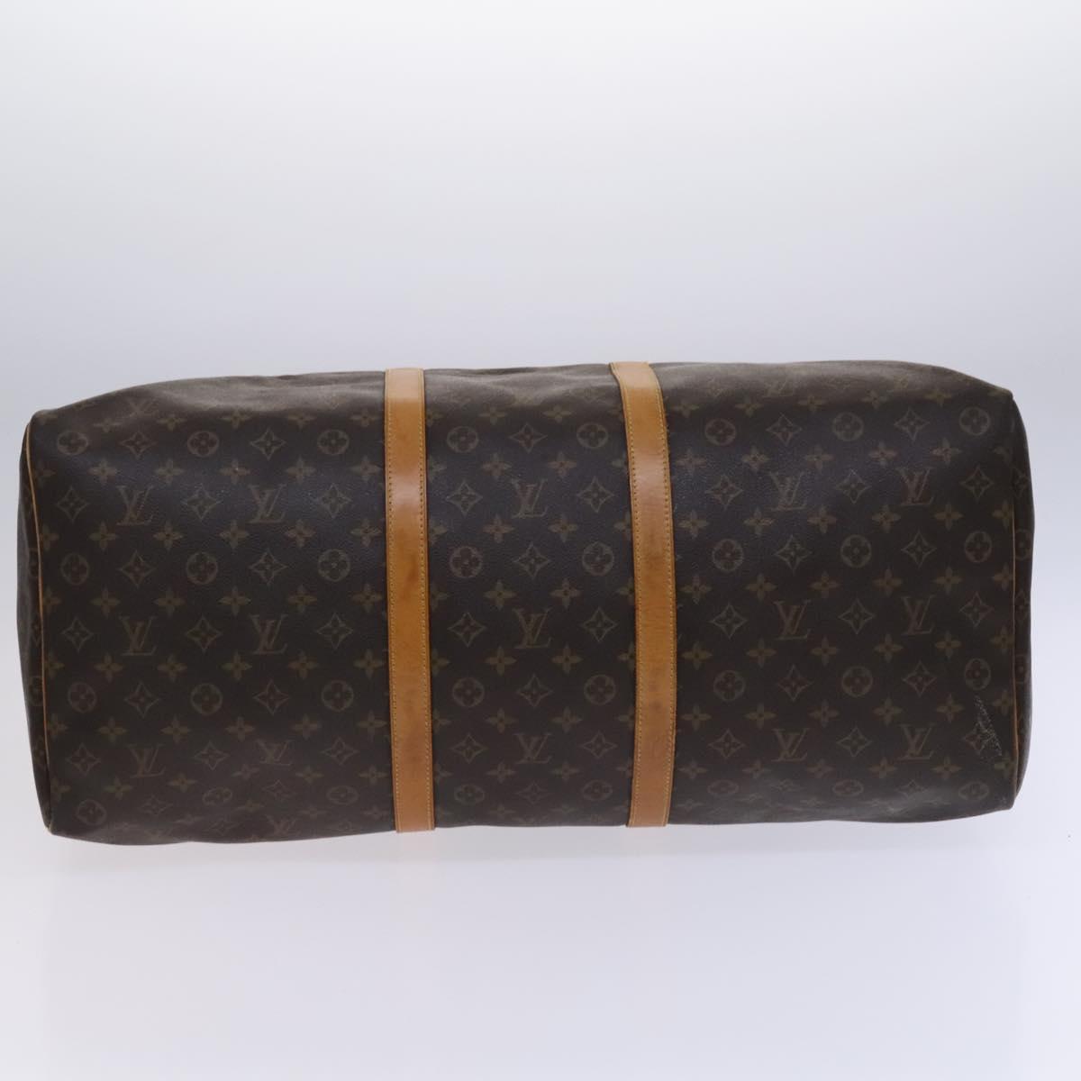 LOUIS VUITTON Monogram Keepall 60 Boston Bag M41422 LV Auth 116642