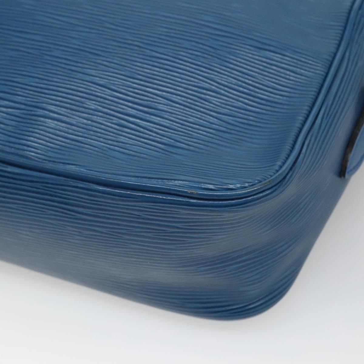 LOUIS VUITTON Epi Trocadero 27 Shoulder Bag Blue M52315 LV Auth 116708
