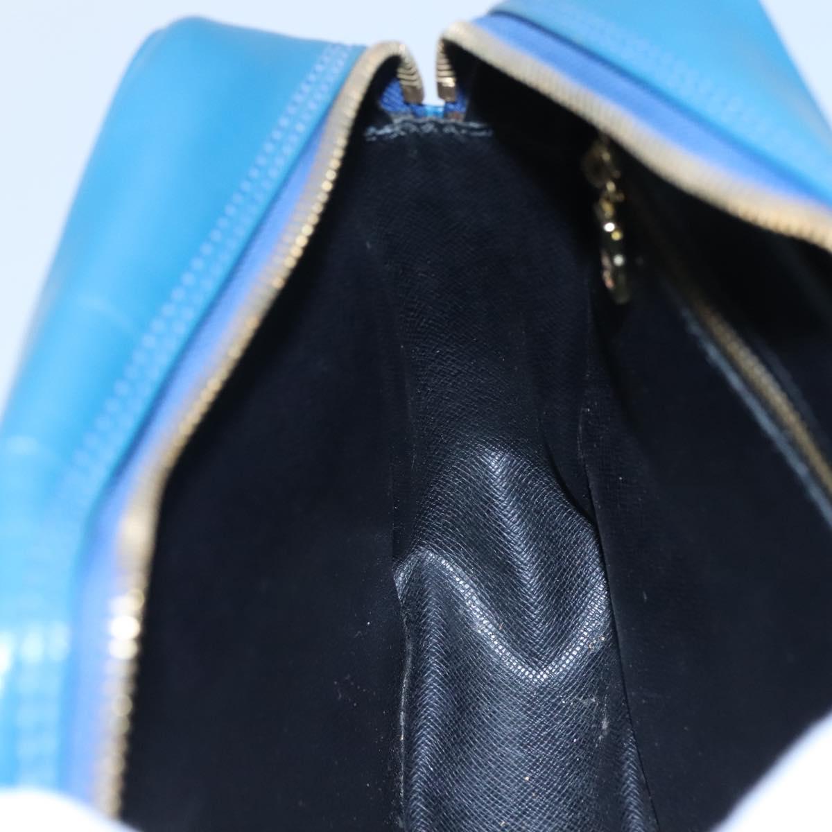 LOUIS VUITTON Epi Trocadero 27 Shoulder Bag Blue M52315 LV Auth 116708