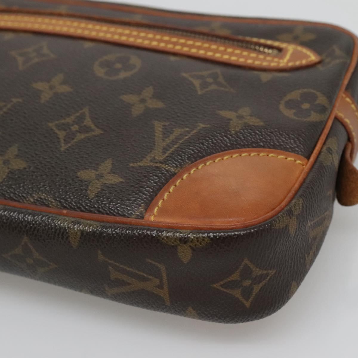 LOUIS VUITTON Monogram Marly Dragonne GM Clutch Bag M51825 LV Auth 116712