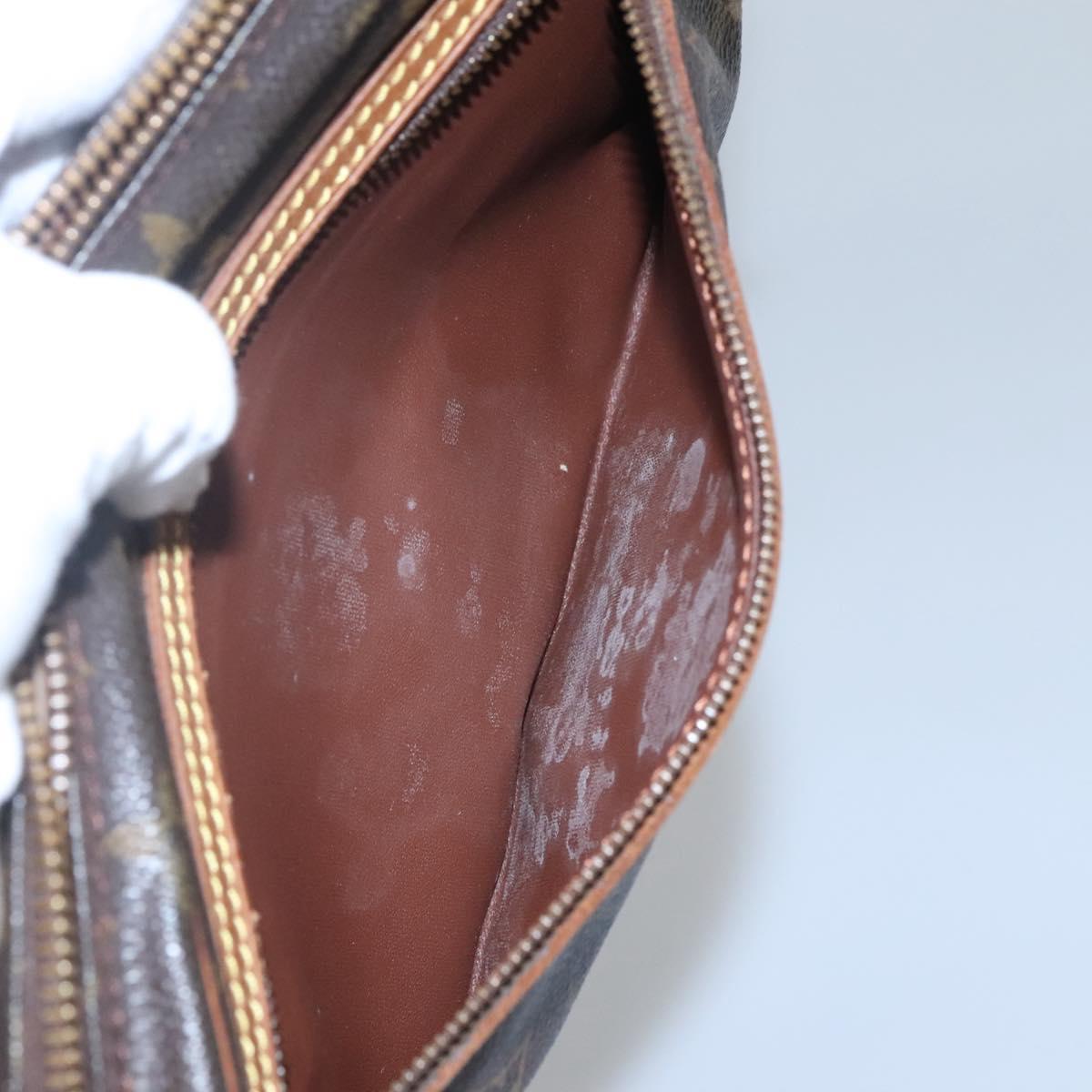 LOUIS VUITTON Monogram Marly Dragonne GM Clutch Bag M51825 LV Auth 116712