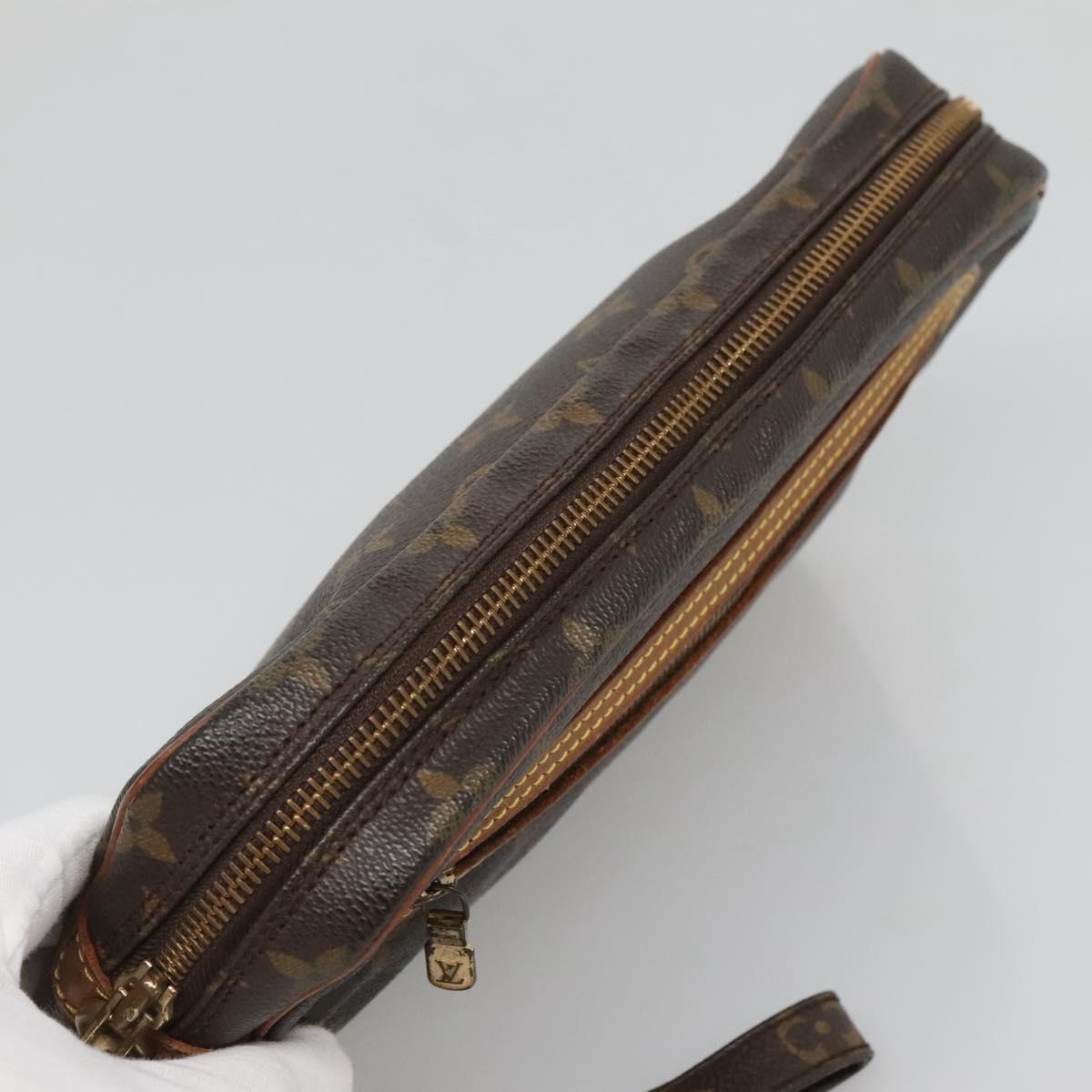 LOUIS VUITTON Monogram Marly Dragonne GM Clutch Bag M51825 LV Auth 116712