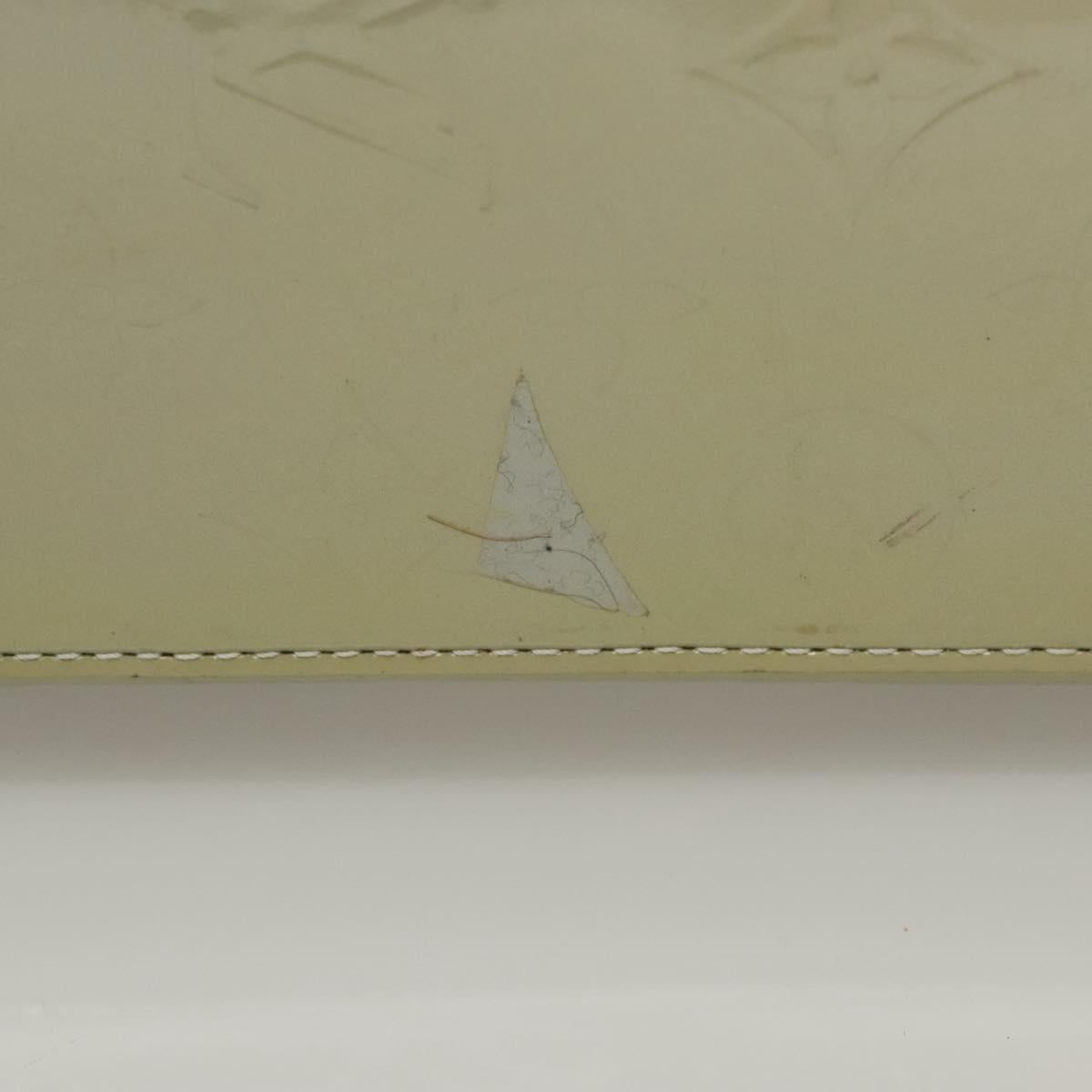 LOUIS VUITTON Monogram Vernis Reade MM Hand Bag Gris M91142 LV Auth 116768