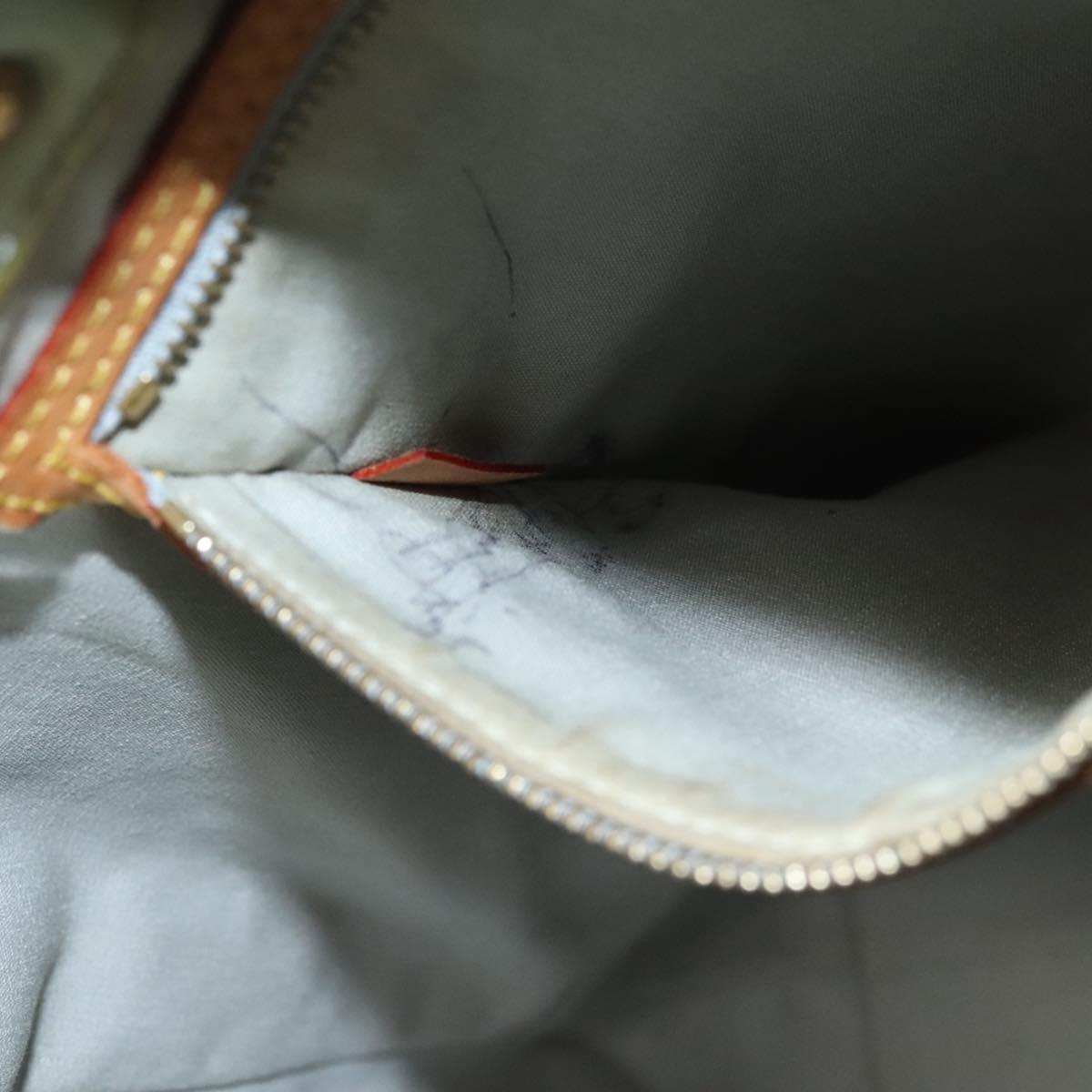 LOUIS VUITTON Monogram Vernis Reade MM Hand Bag Gris M91142 LV Auth 116768