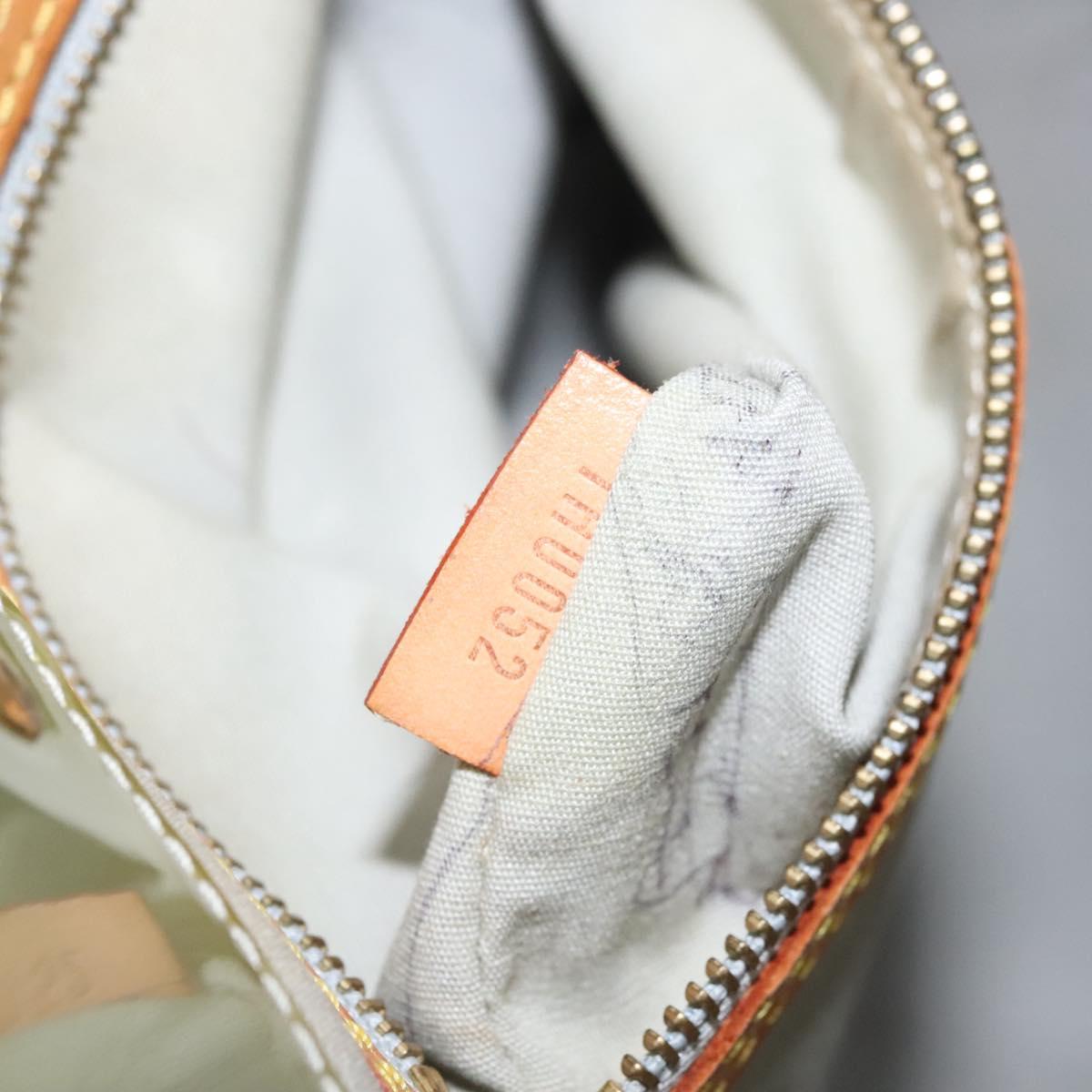 LOUIS VUITTON Monogram Vernis Reade MM Hand Bag Gris M91142 LV Auth 116768