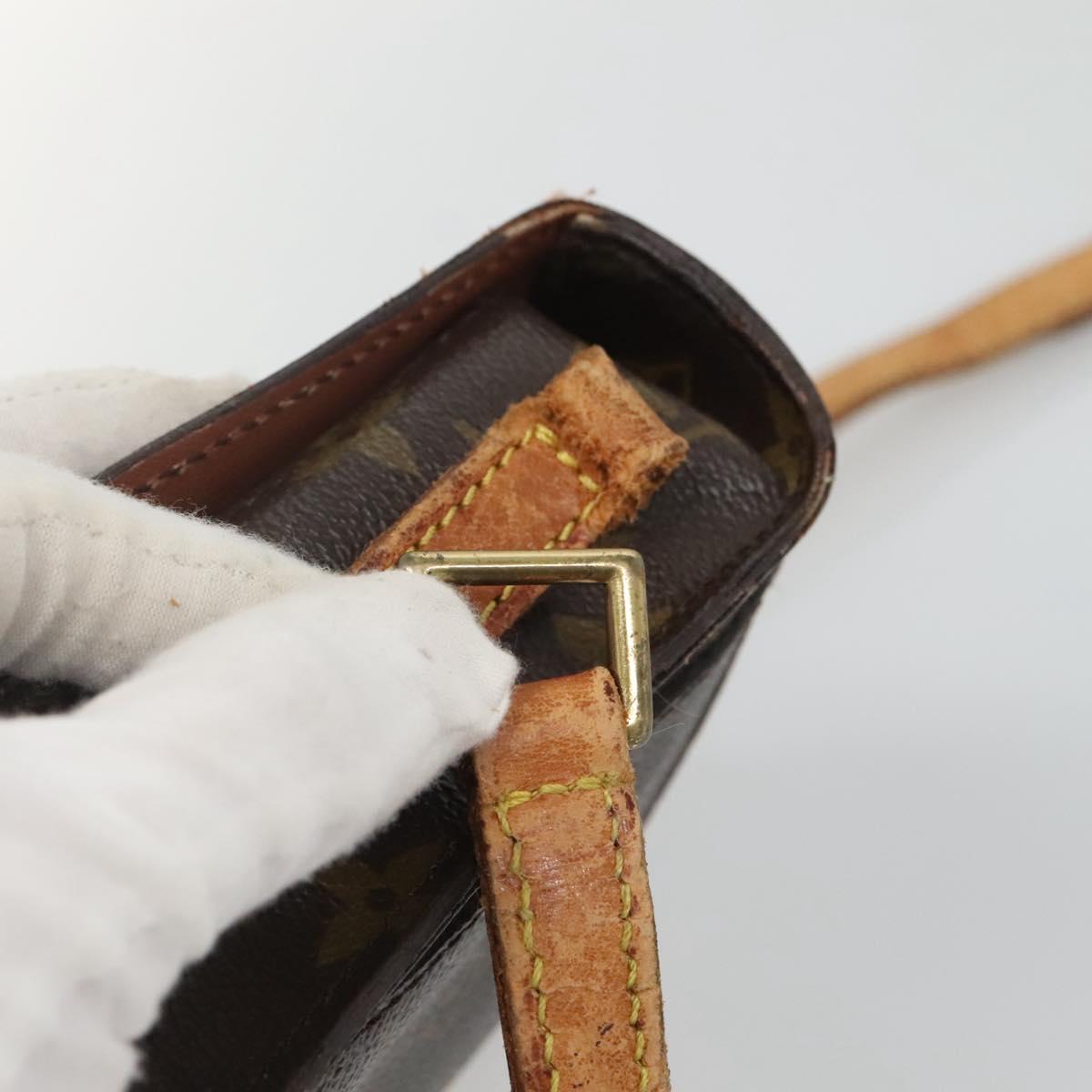 LOUIS VUITTON Monogram Monogram Saint Cloud MM Shoulder Bag M51243 Auth 116817