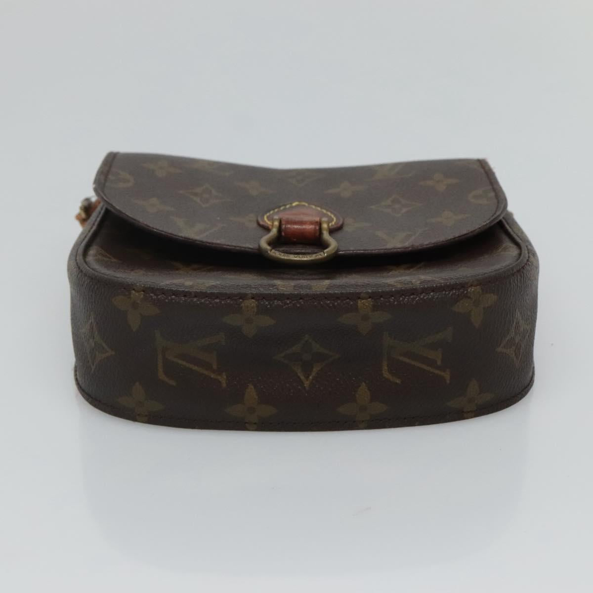 LOUIS VUITTON Monogram Monogram Saint Cloud MM Shoulder Bag M51243 Auth 116817