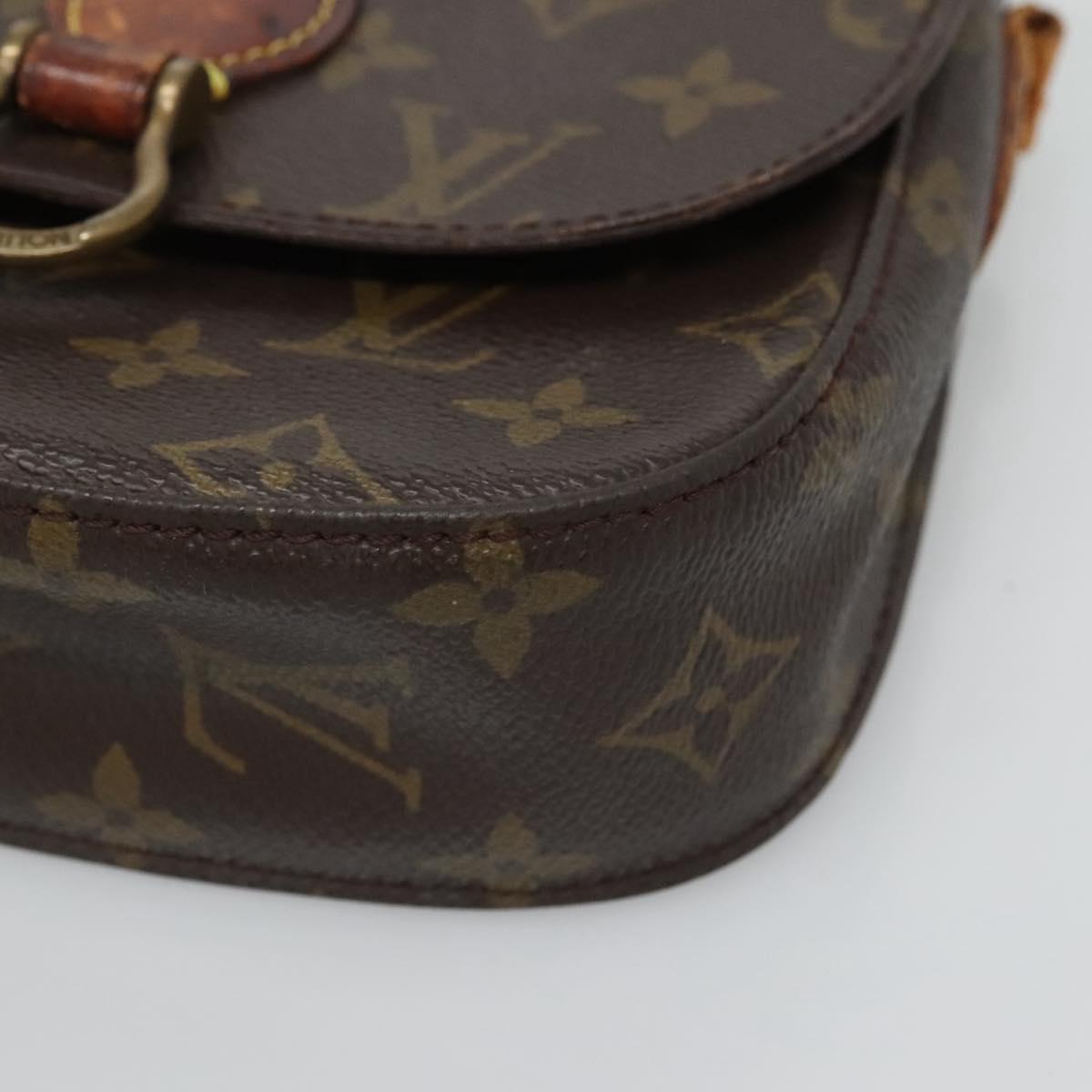 LOUIS VUITTON Monogram Monogram Saint Cloud MM Shoulder Bag M51243 Auth 116817