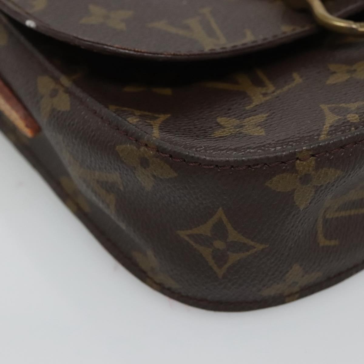 LOUIS VUITTON Monogram Monogram Saint Cloud MM Shoulder Bag M51243 Auth 116817