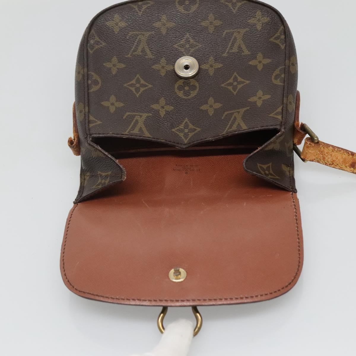 LOUIS VUITTON Monogram Monogram Saint Cloud MM Shoulder Bag M51243 Auth 116817