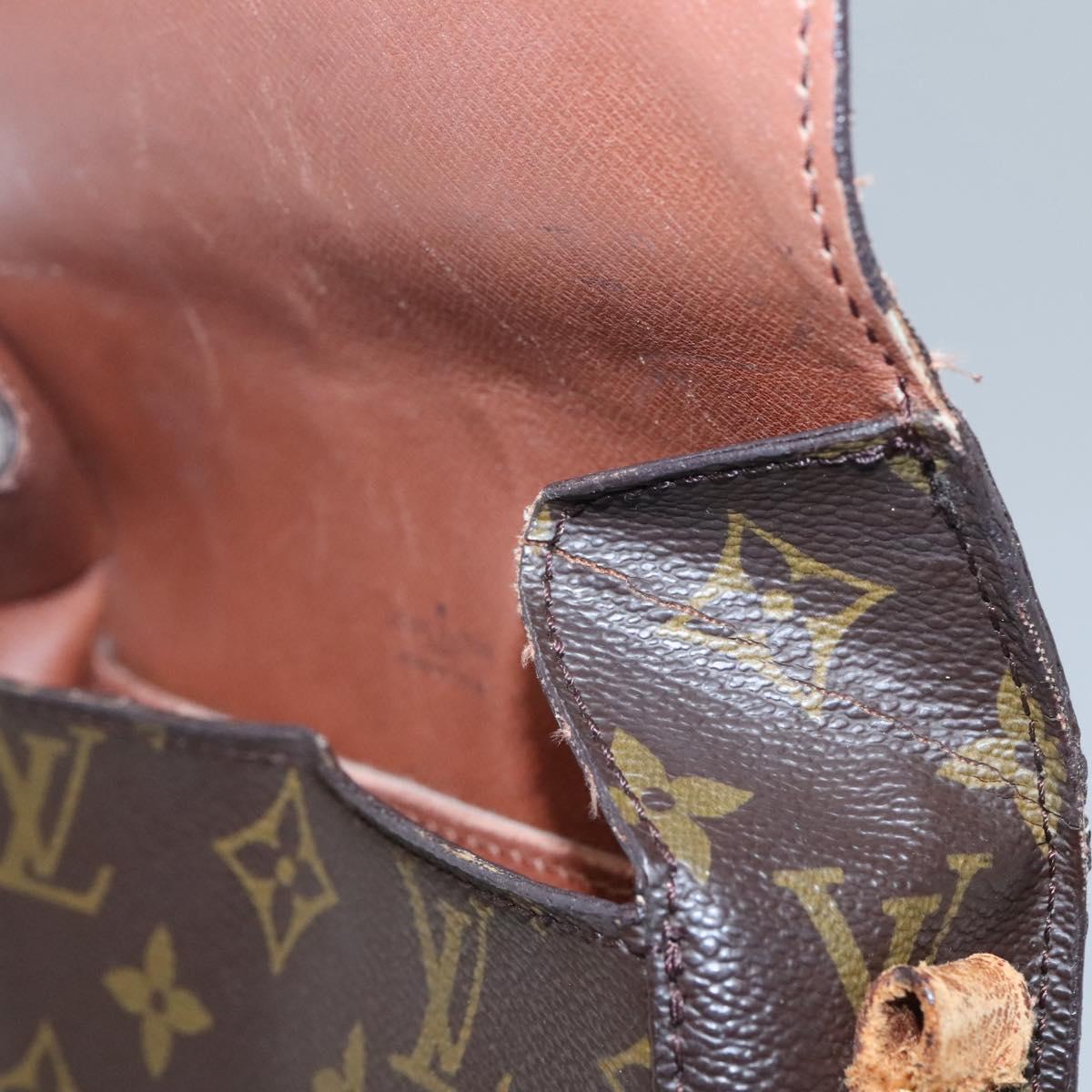 LOUIS VUITTON Monogram Monogram Saint Cloud MM Shoulder Bag M51243 Auth 116817