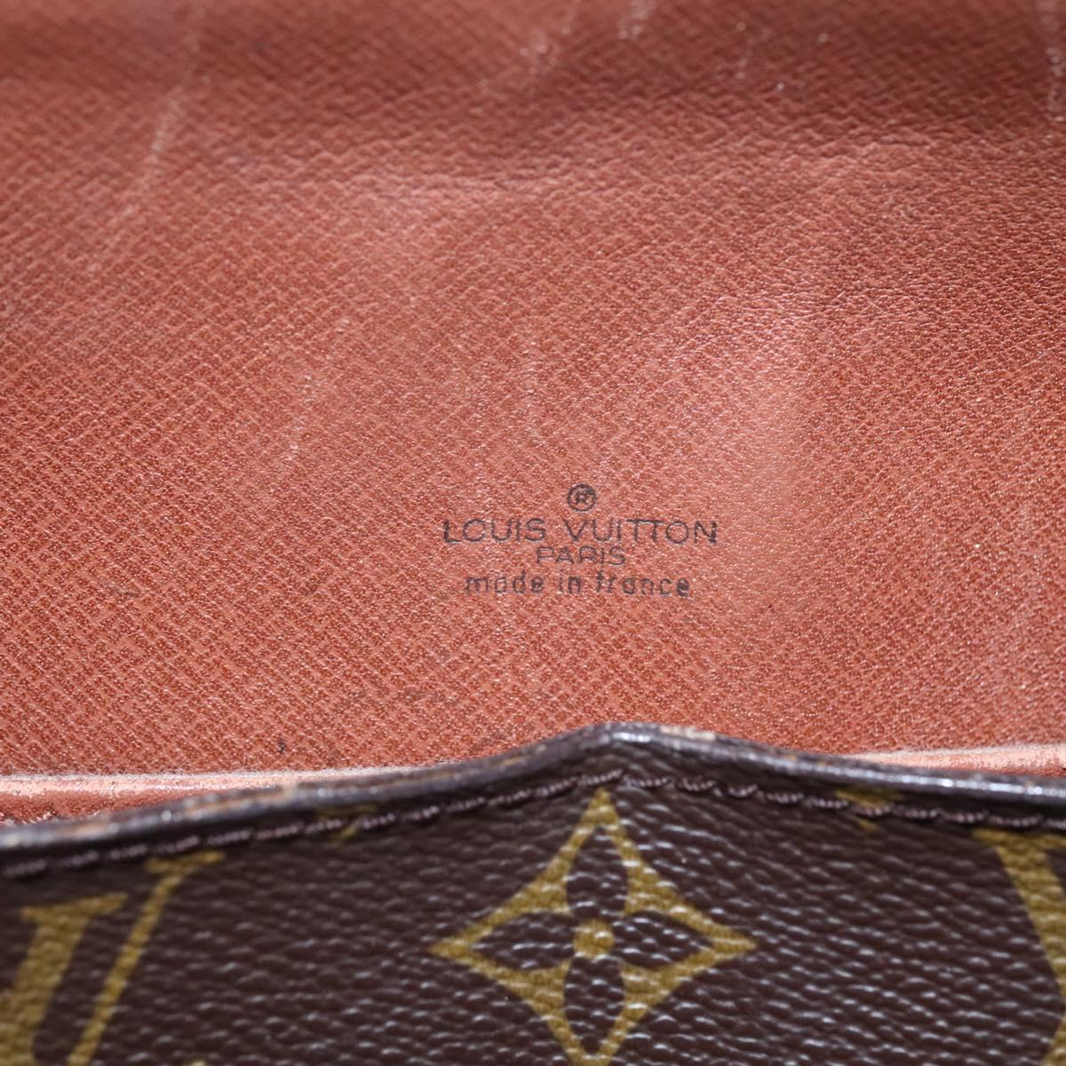 LOUIS VUITTON Monogram Monogram Saint Cloud MM Shoulder Bag M51243 Auth 116817