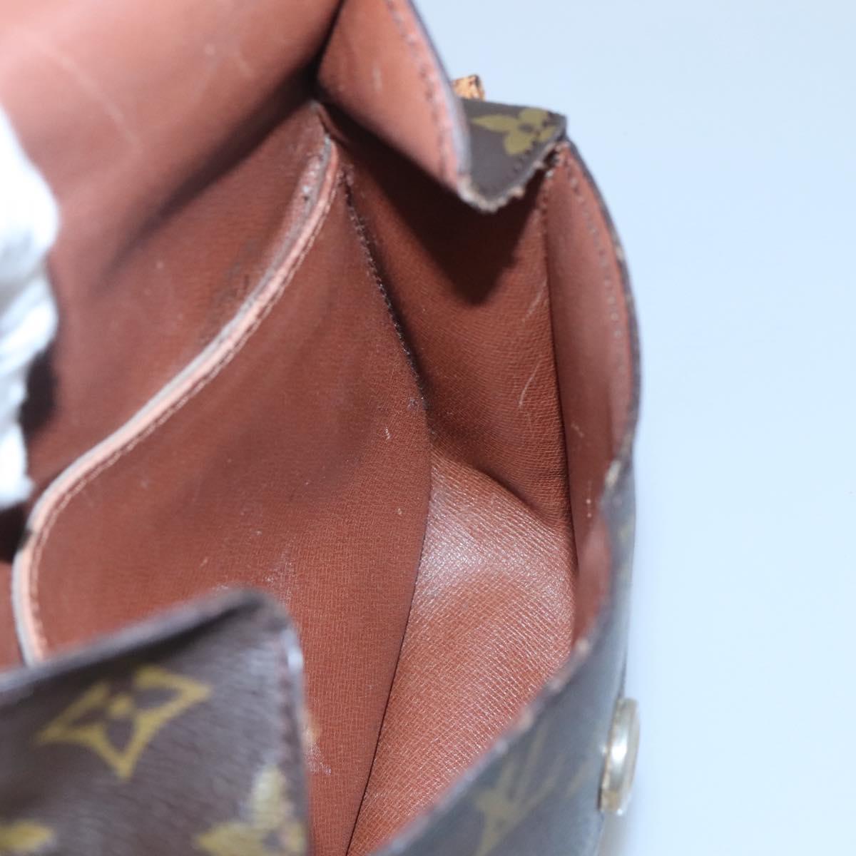 LOUIS VUITTON Monogram Monogram Saint Cloud MM Shoulder Bag M51243 Auth 116817