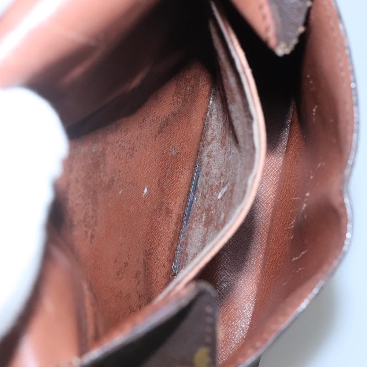 LOUIS VUITTON Monogram Monogram Saint Cloud MM Shoulder Bag M51243 Auth 116817