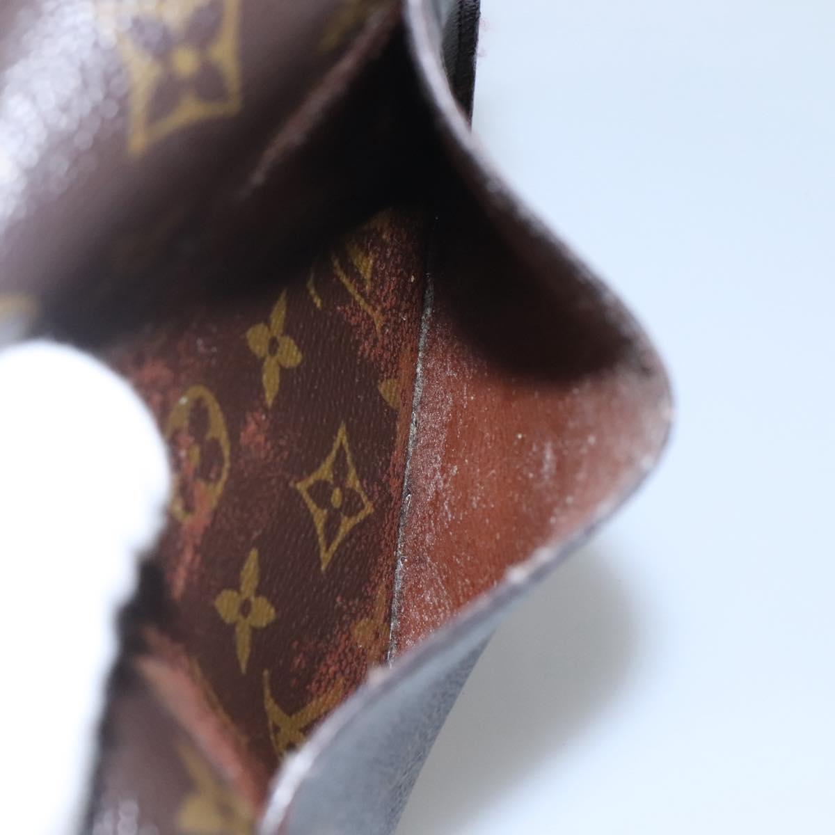 LOUIS VUITTON Monogram Monogram Saint Cloud MM Shoulder Bag M51243 Auth 116817