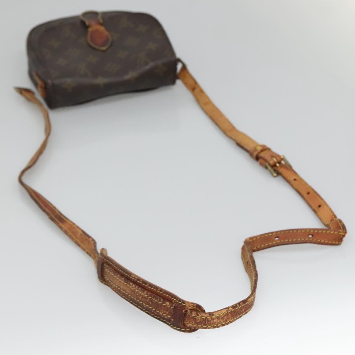 LOUIS VUITTON Monogram Monogram Saint Cloud MM Shoulder Bag M51243 Auth 116817