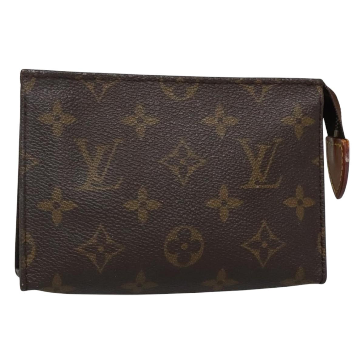 LOUIS VUITTON Monogram Posh Toilette 15 Pouch M47546 LV Auth 116887