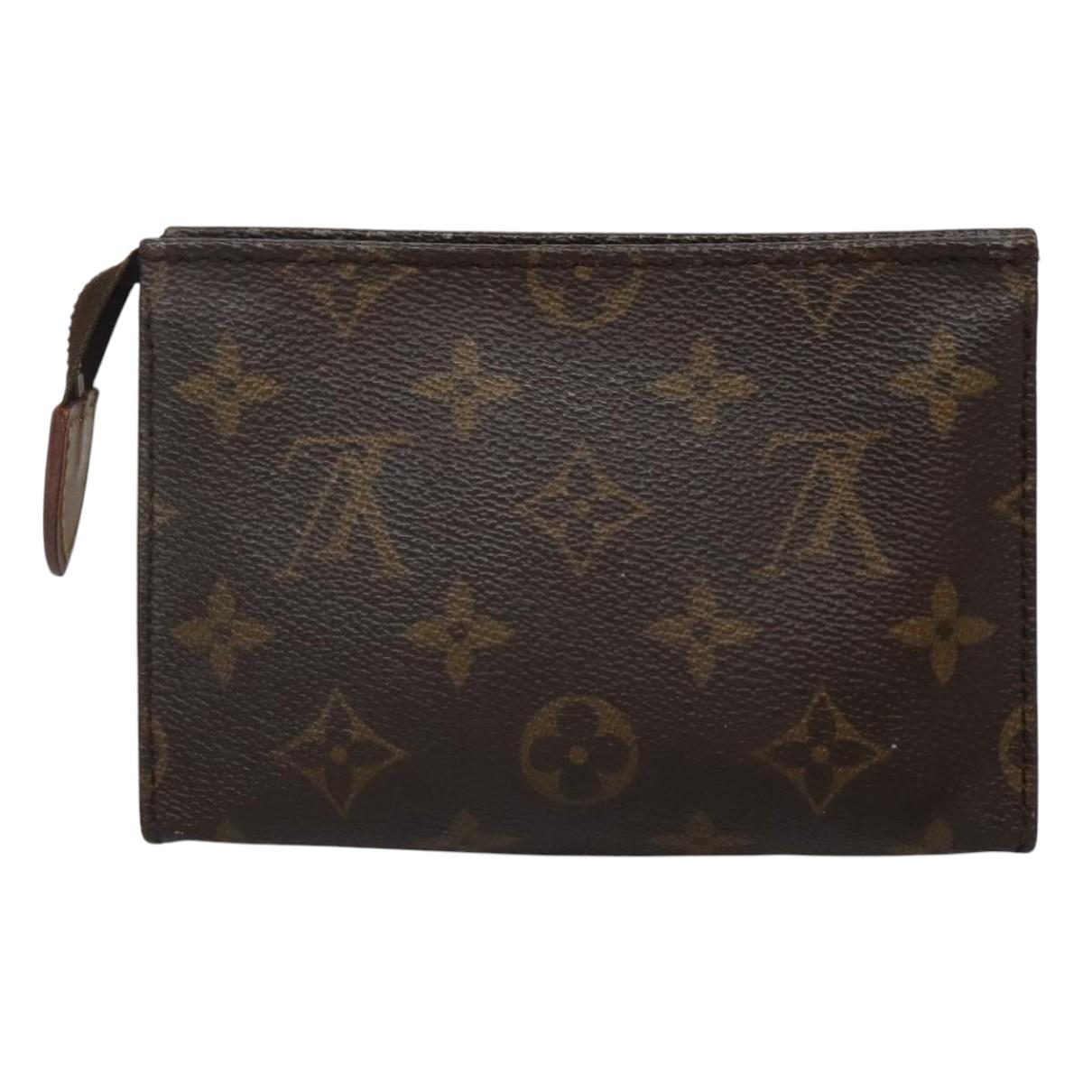 LOUIS VUITTON Monogram Posh Toilette 15 Pouch M47546 LV Auth 116887