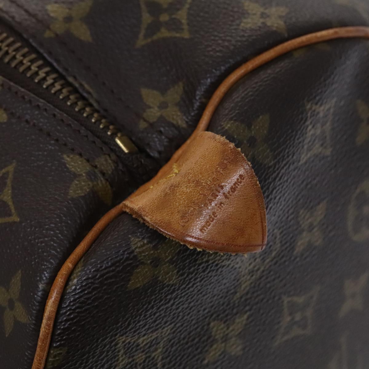LOUIS VUITTON Monogram Keepall 60 Boston Bag M41422 LV Auth 117008
