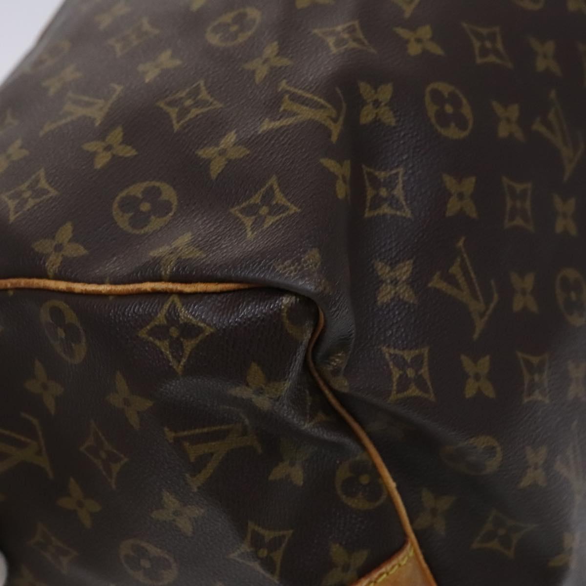 LOUIS VUITTON Monogram Keepall Bandouliere 60 Boston Bag M41412 LV Auth 117009