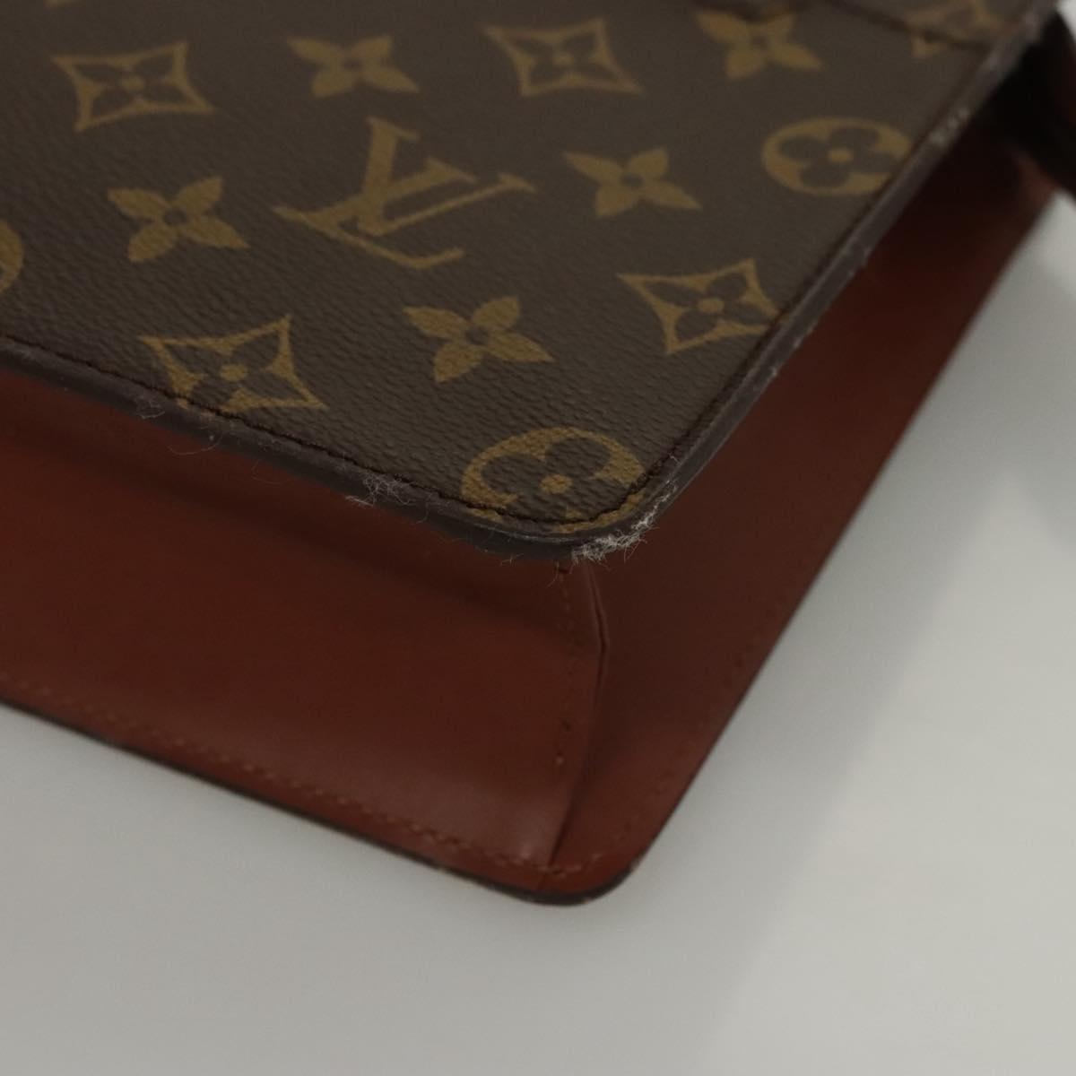 LOUIS VUITTON Monogram Pochette Homme Clutch Bag M51795 LV Auth 117033