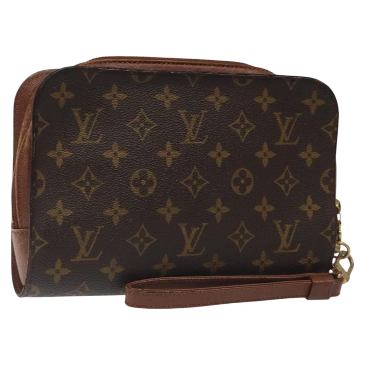 LOUIS VUITTON Monogram Orsay Clutch Bag M51790 LV Auth 117088