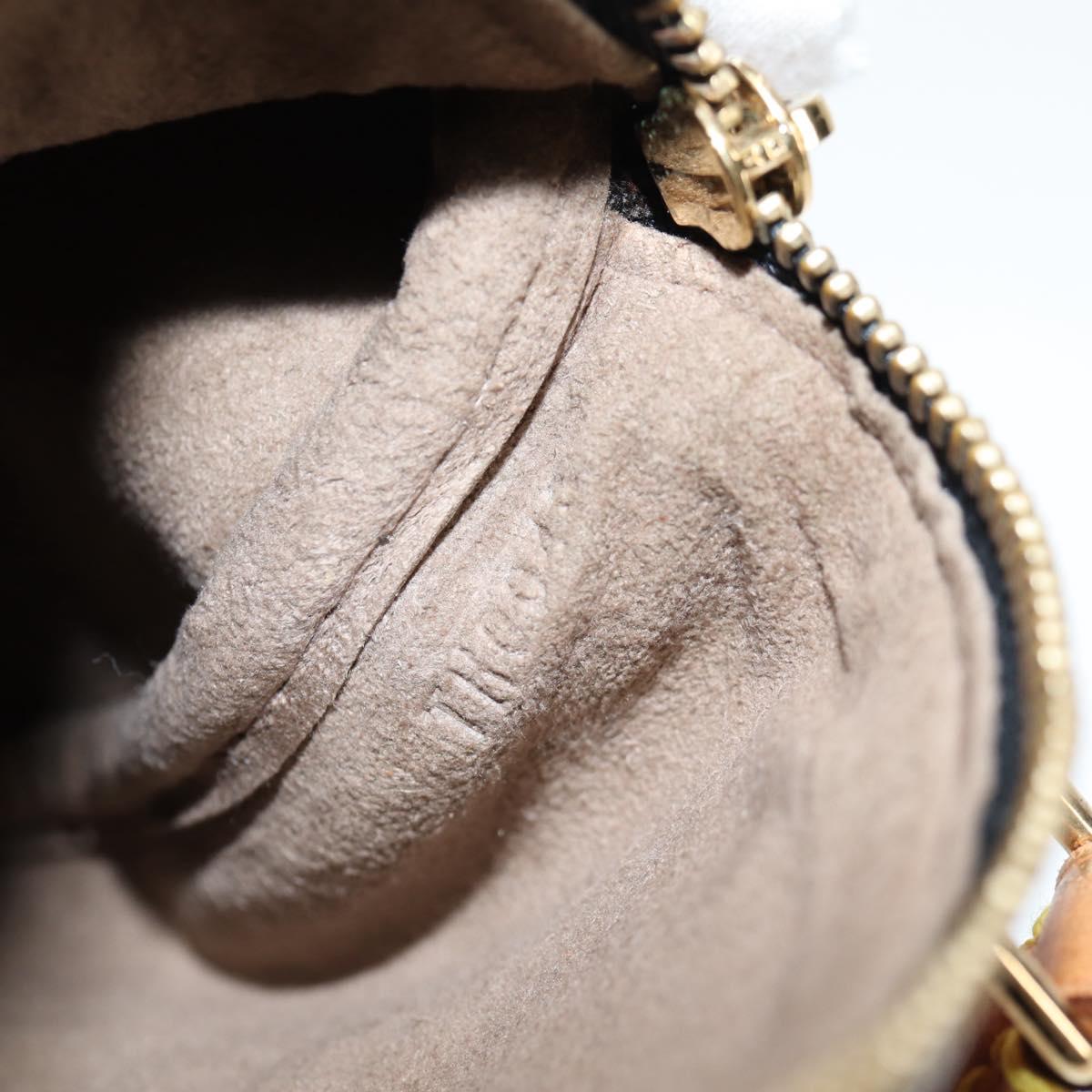 LOUIS VUITTON Monogram Multicolor Mini Speedy Bag Black M92644 LV Auth 117107AM