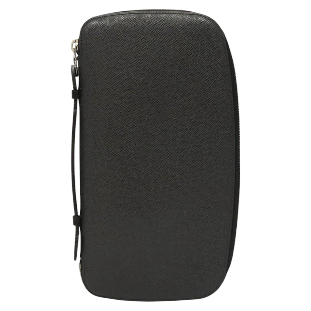 LOUIS VUITTON Taiga Organizer Atoll Travel Case Ardoise M30652 LV Auth 117271