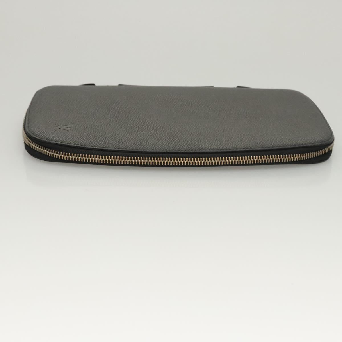 LOUIS VUITTON Taiga Organizer Atoll Travel Case Ardoise M30652 LV Auth 117271