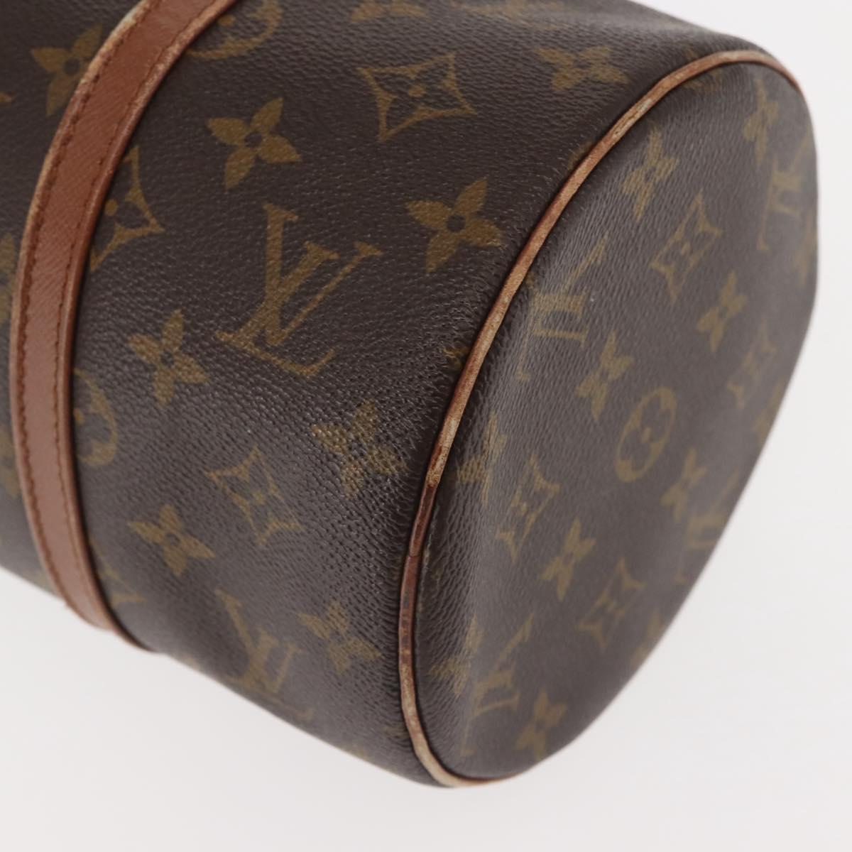 LOUIS VUITTON Monogram Papillon 30 Hand Bag M51385 LV Auth 117315