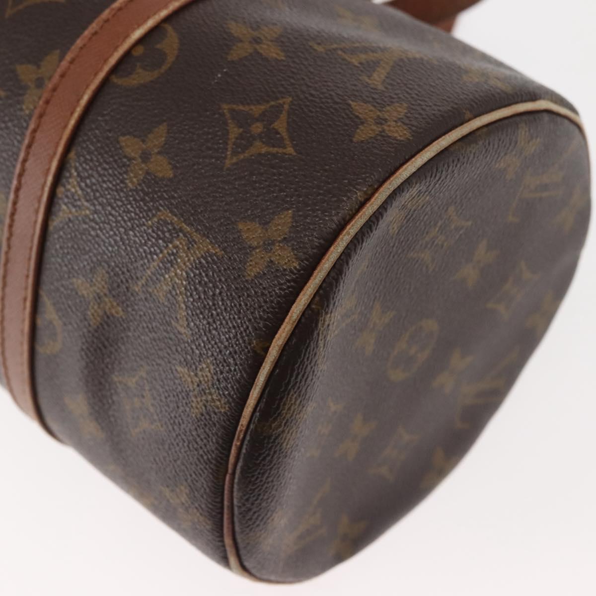 LOUIS VUITTON Monogram Papillon 30 Hand Bag M51385 LV Auth 117315