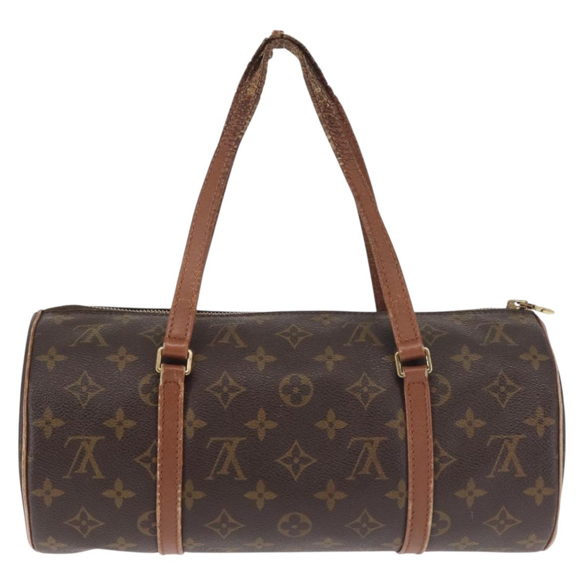 LOUIS VUITTON Monogram Papillon 30 Hand Bag M51385 LV Auth 117315