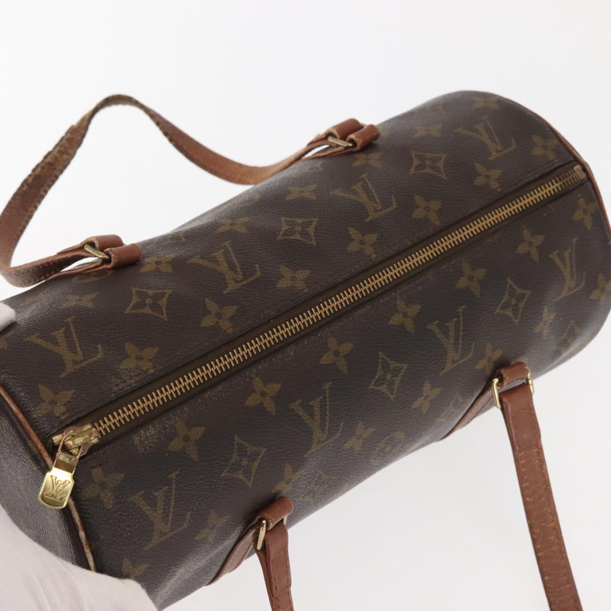 LOUIS VUITTON Monogram Papillon 30 Hand Bag M51385 LV Auth 117315