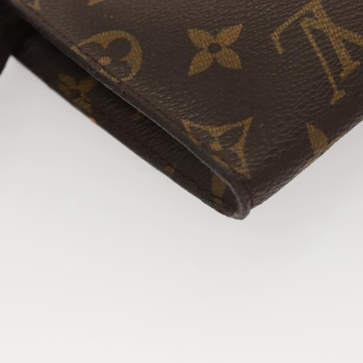 LOUIS VUITTON Monogram Bucket PM Accessory Pouch LV Auth 117344