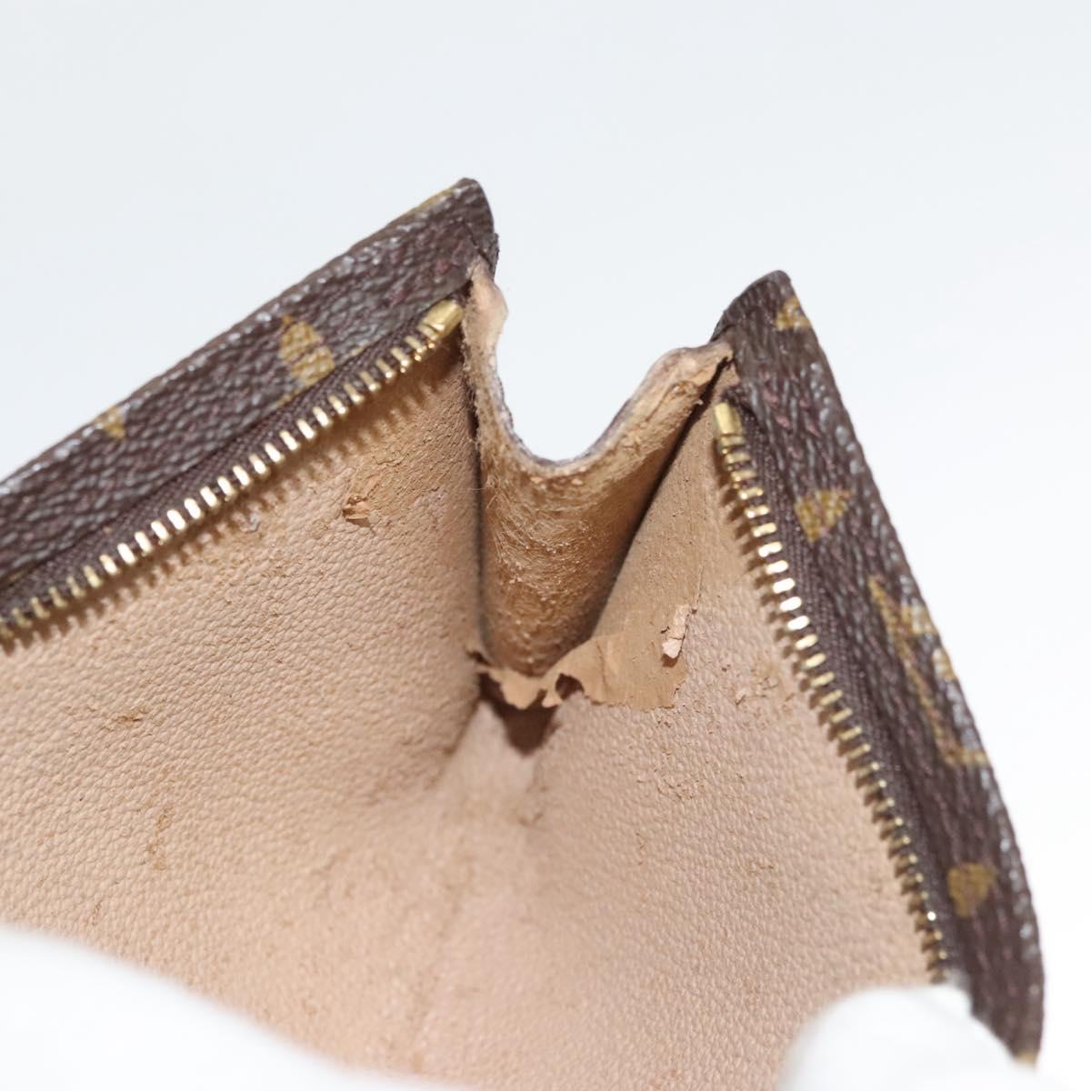 LOUIS VUITTON Monogram Bucket PM Accessory Pouch LV Auth 117344
