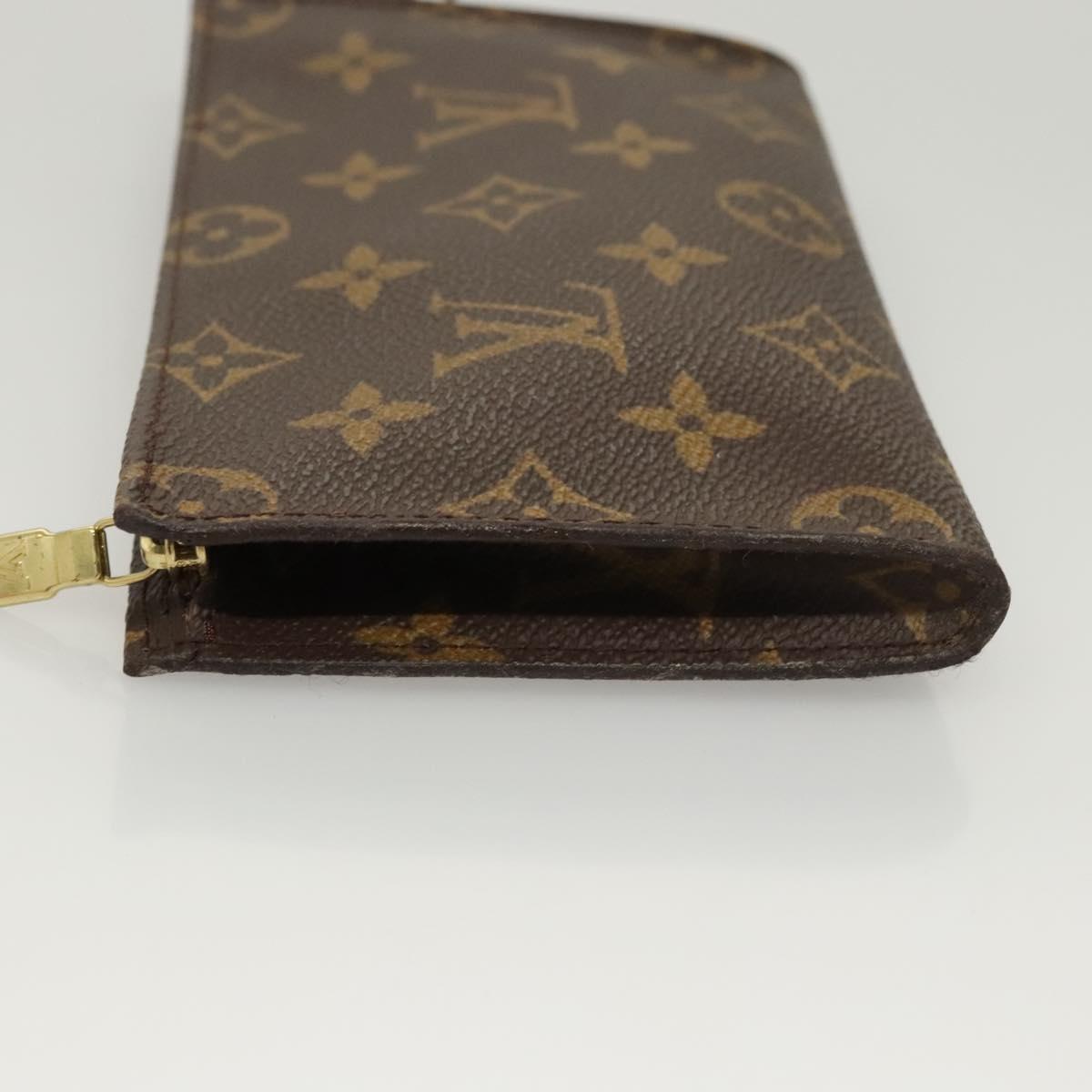 LOUIS VUITTON Monogram Bucket PM Accessory Pouch LV Auth 117344