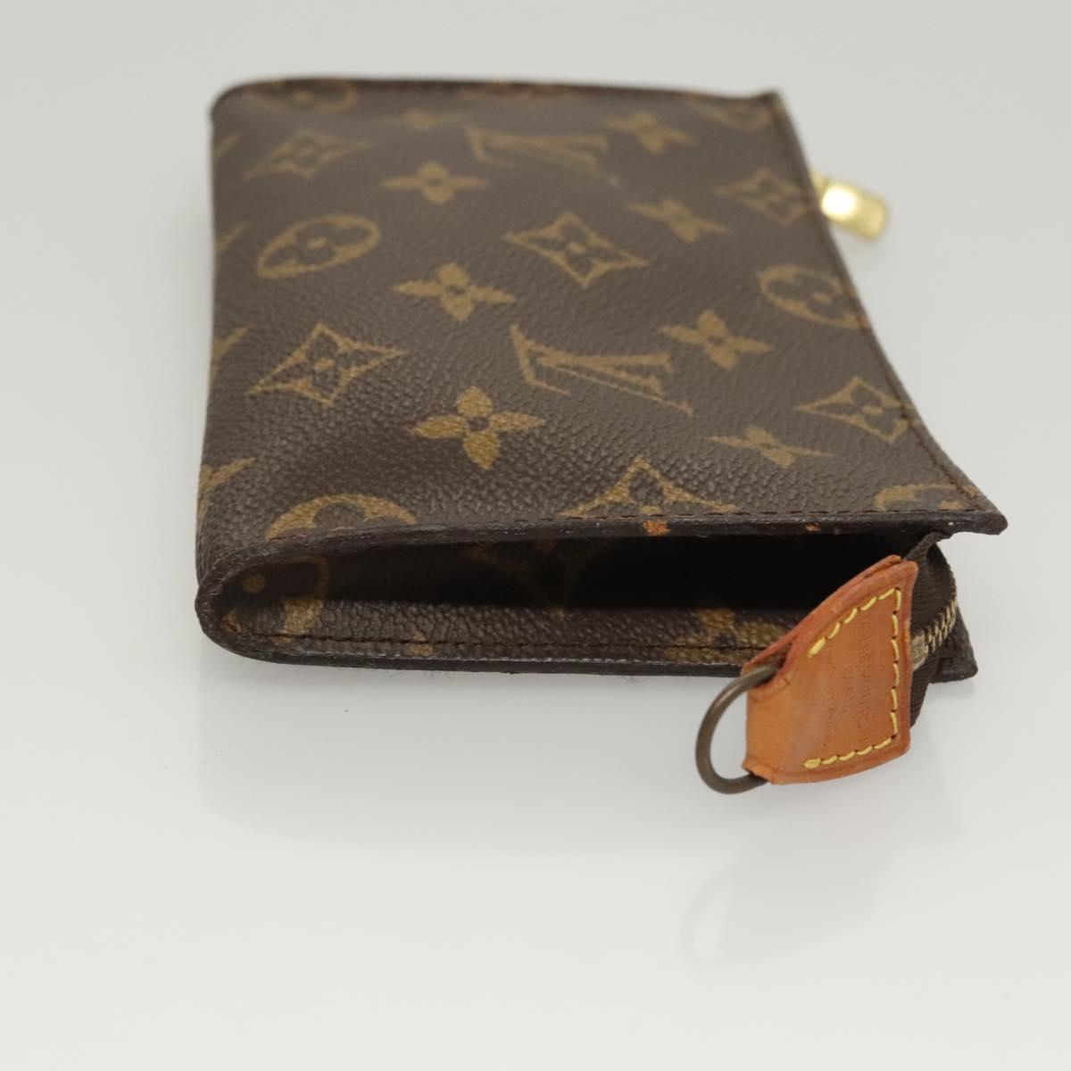 LOUIS VUITTON Monogram Bucket PM Accessory Pouch LV Auth 117344