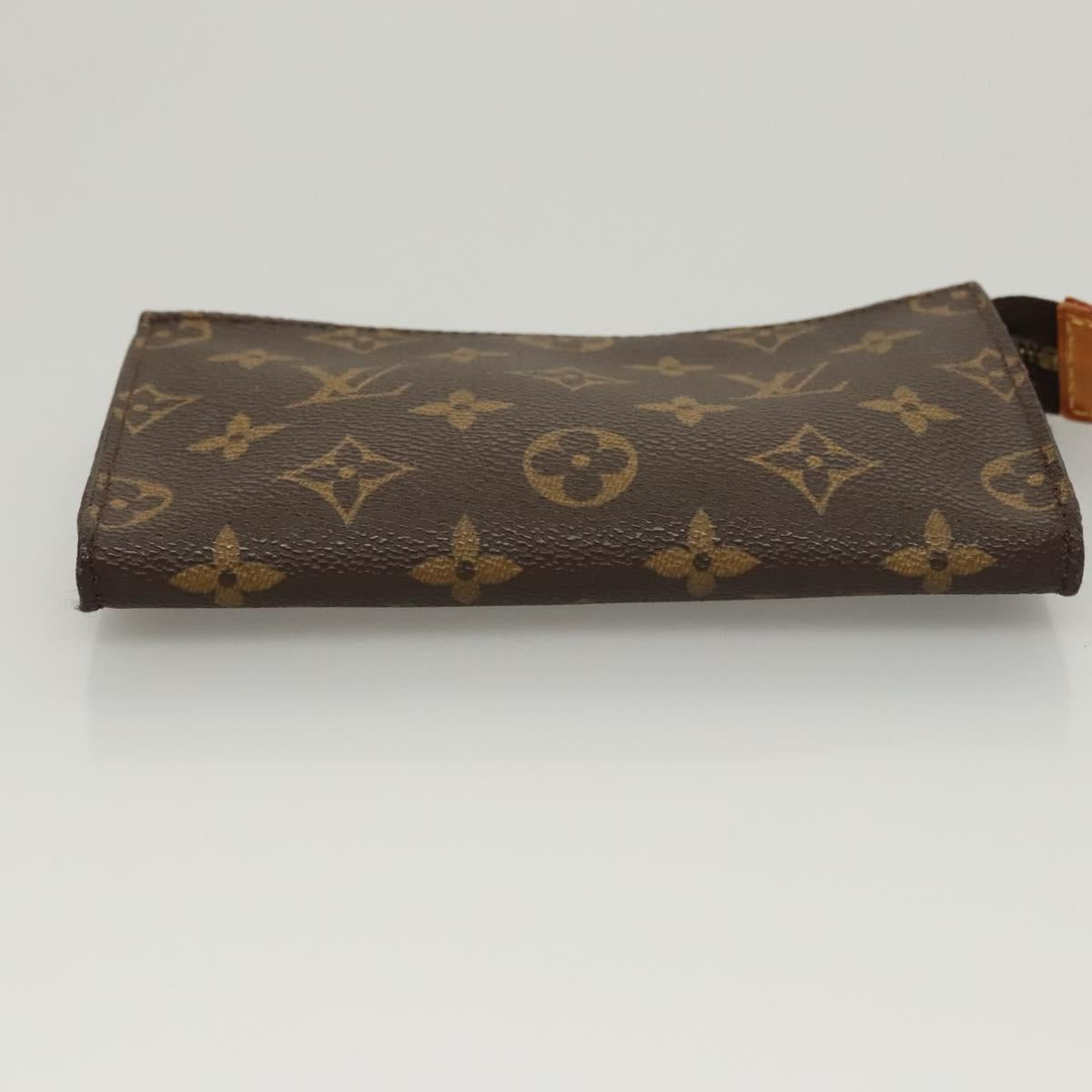 LOUIS VUITTON Monogram Bucket PM Accessory Pouch LV Auth 117344