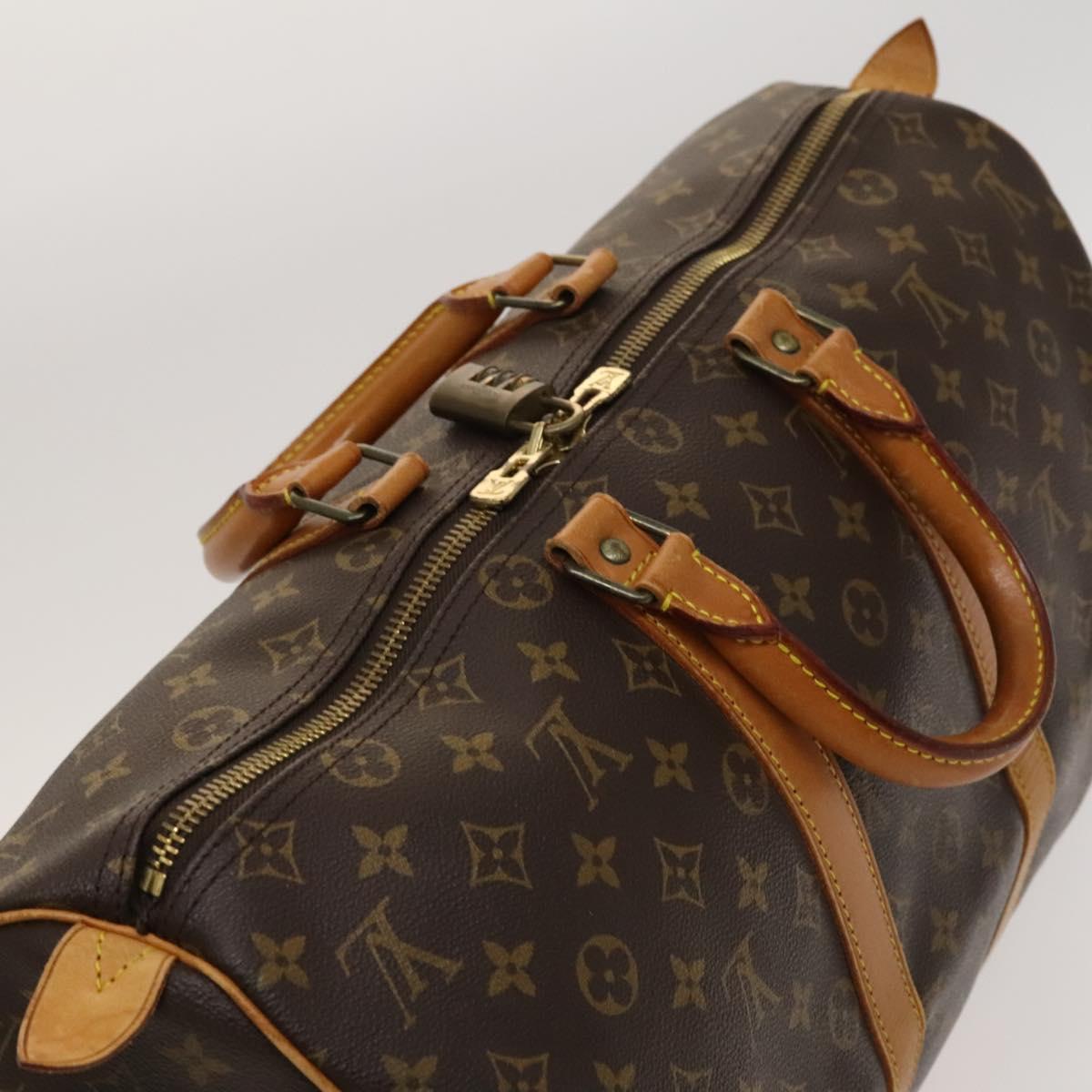 LOUIS VUITTON Monogram Keepall 45 Boston Bag M41428 LV Auth 117428