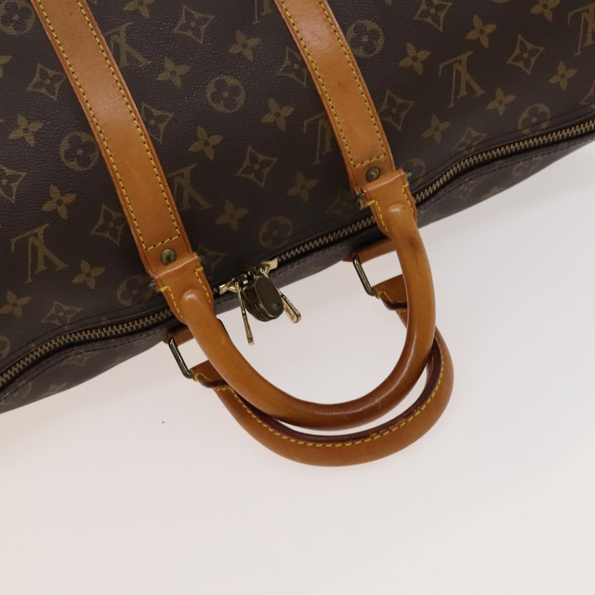 LOUIS VUITTON Monogram Keepall 45 Boston Bag M41428 LV Auth 117428