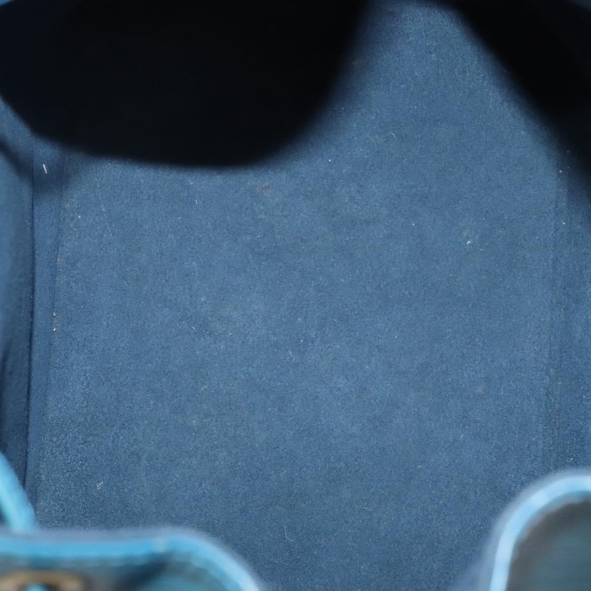 LOUIS VUITTON Epi Petit Noe Shoulder Bag Blue M44105 LV Auth 117506