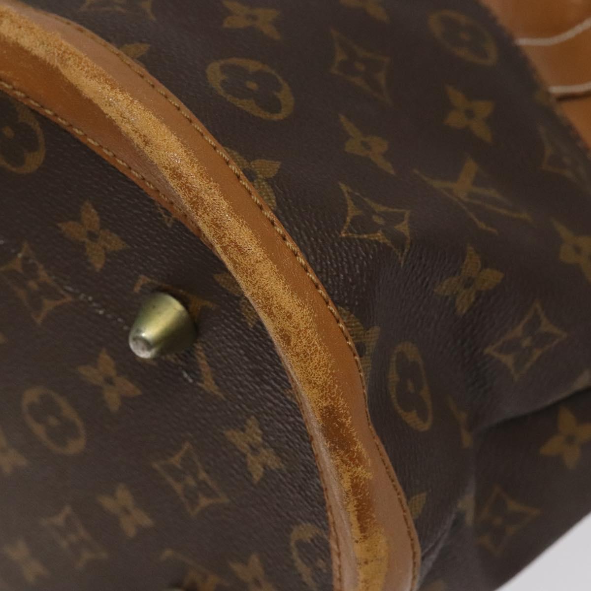 LOUIS VUITTON Monogram Bucket GM Shoulder Bag USA limited T42236 LV Auth 117645