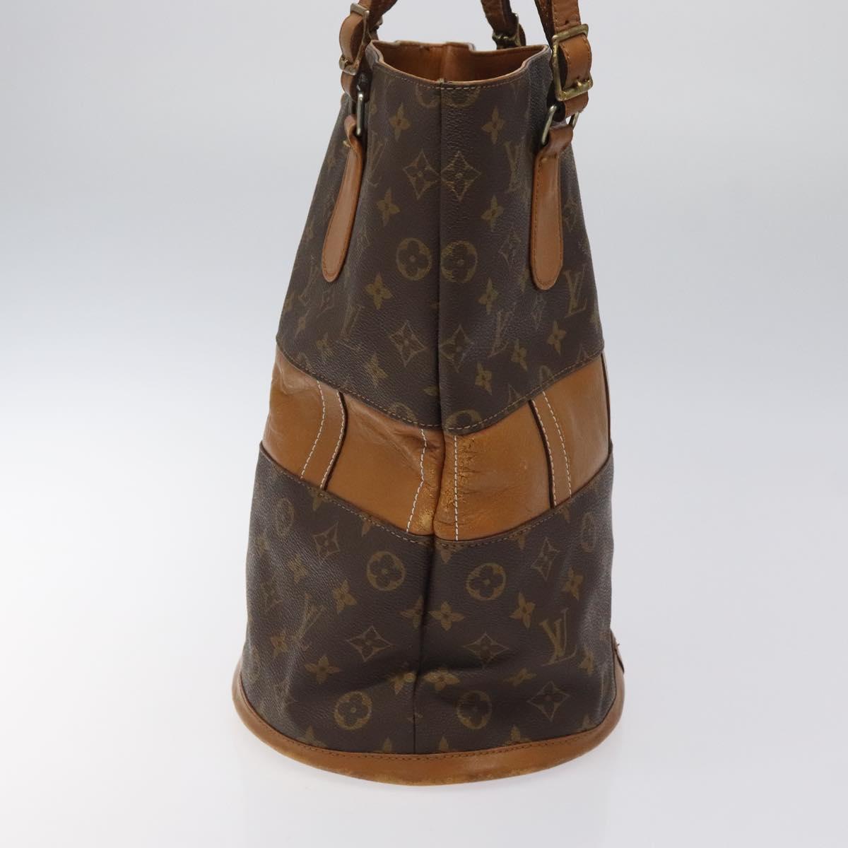 LOUIS VUITTON Monogram Bucket GM Shoulder Bag USA limited T42236 LV Auth 117645