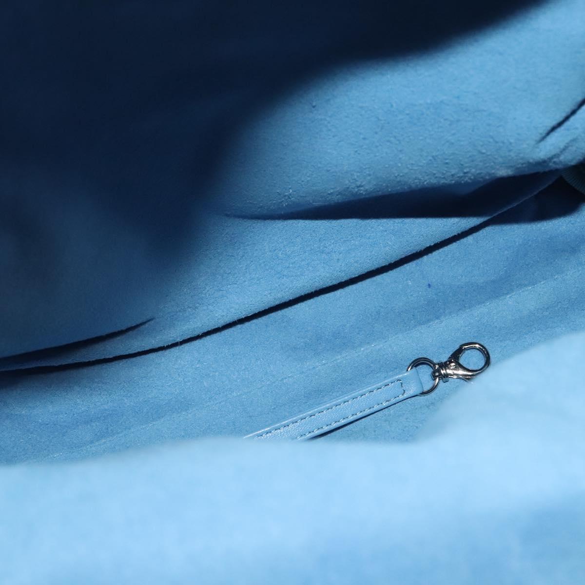 CHANEL Matelasse Backpack Cotton Orange Silver CC Auth 117675