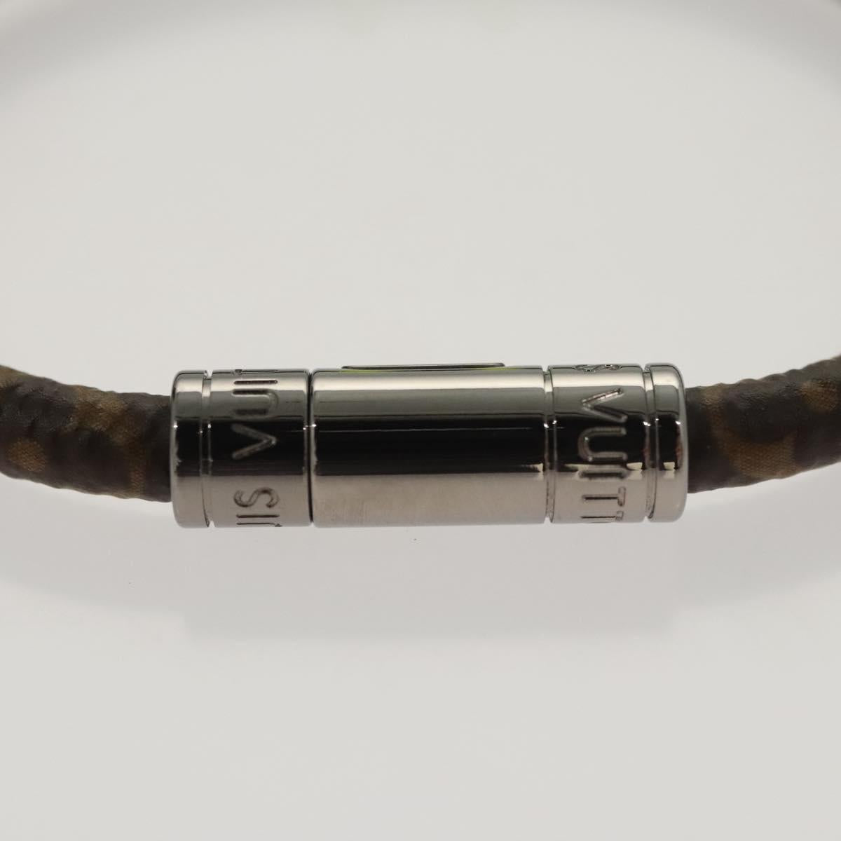 LOUIS VUITTON Monogram Bracelet Hangit Mascot Bracelet MP286E LV Auth 117680M