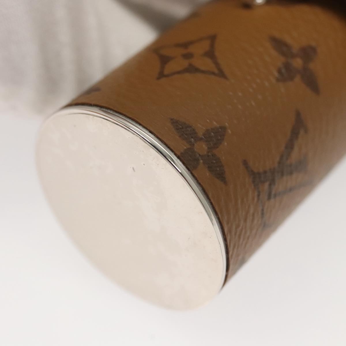 LOUIS VUITTON Monogram Reverse Lipstick case Cosmetic Pouch MP2407 Auth 117681