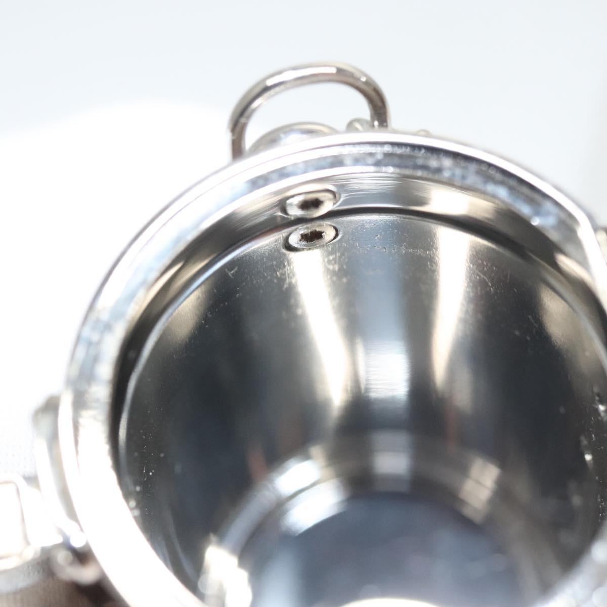 LOUIS VUITTON Monogram Reverse Lipstick case Cosmetic Pouch MP2407 Auth 117681